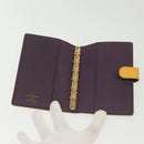 LOUIS VUITTON Epi Agenda PM Day Planner Cover Yellow R20059 LV Auth 139611-8