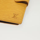 LOUIS VUITTON Epi Agenda PM Day Planner Cover Yellow R20059 LV Auth 139611-14