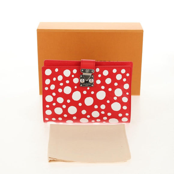 LOUIS VUITTON Epi LV × YK Quverture Carnepole Day Planner GI0888 LV Auth 139614M