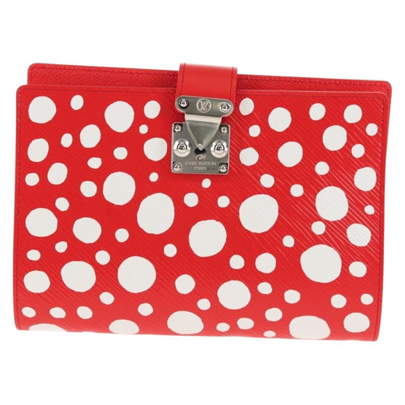 LOUIS VUITTON Epi LV × YK Quverture Carnepole Day Planner GI0888 LV Auth 139614M