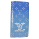 LOUIS VUITTON Monogram Clouds Portefeuille Braza Long Wallet M69680 Auth 139617-1