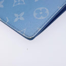 LOUIS VUITTON Monogram Clouds Portefeuille Braza Long Wallet M69680 Auth 139617-16