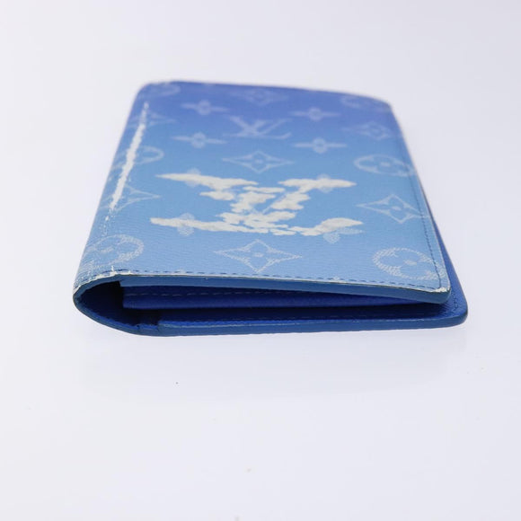 LOUIS VUITTON Monogram Clouds Portefeuille Braza Long Wallet M69680 Auth 139617