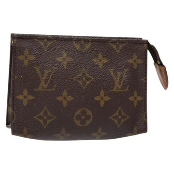 LOUIS VUITTON Monogram Poche Toilette 15 Pouch M47546 LV Auth 139618