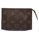 LOUIS VUITTON Monogram Poche Toilette 15 Pouch M47546 LV Auth 139618-13