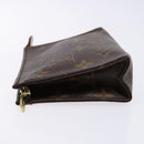 LOUIS VUITTON Monogram Poche Toilette 15 Pouch M47546 LV Auth 139618-4