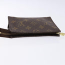 LOUIS VUITTON Monogram Poche Toilette 15 Pouch M47546 LV Auth 139618-5
