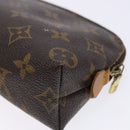 LOUIS VUITTON Monogram Pochette Cosmetic PM Pouch M43998 LV Auth 139619-10