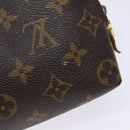 LOUIS VUITTON Monogram Pochette Cosmetic PM Pouch M43998 LV Auth 139619-12