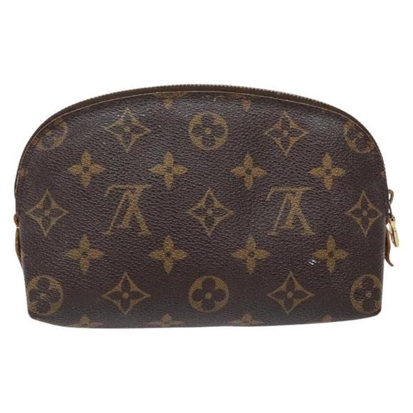 LOUIS VUITTON Monogram Pochette Cosmetic PM Pouch M43998 LV Auth 139619