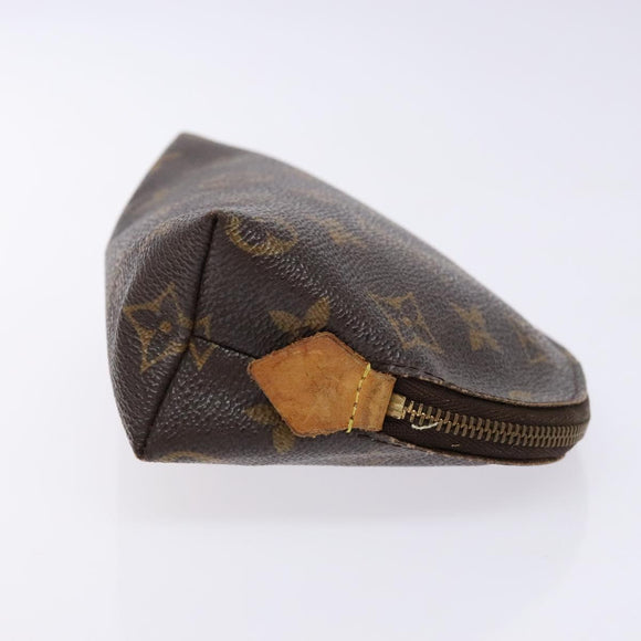 LOUIS VUITTON Monogram Pochette Cosmetic PM Pouch M43998 LV Auth 139619