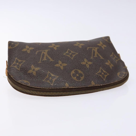 LOUIS VUITTON Monogram Pochette Cosmetic PM Pouch M43998 LV Auth 139619