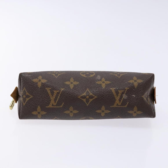 LOUIS VUITTON Monogram Pochette Cosmetic PM Pouch M43998 LV Auth 139619