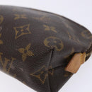 LOUIS VUITTON Monogram Pochette Cosmetic PM Pouch M43998 LV Auth 139619-8