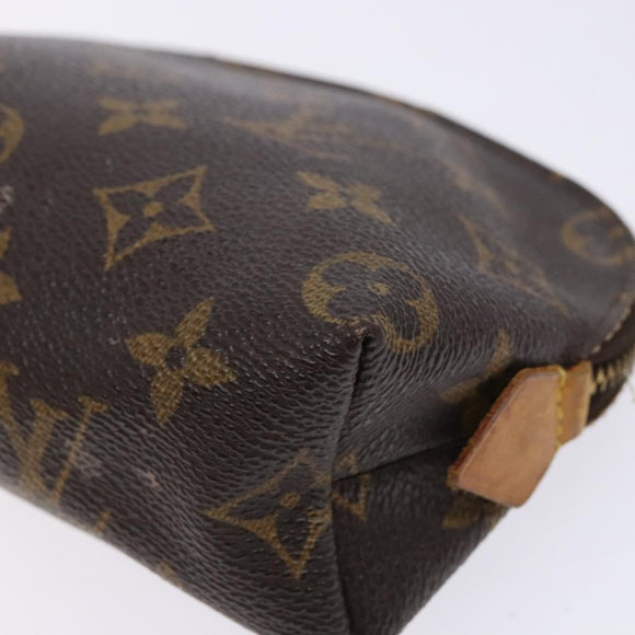 LOUIS VUITTON Monogram Pochette Cosmetic PM Pouch M43998 LV Auth 139619