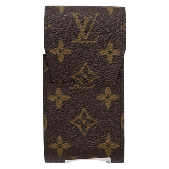 LOUIS VUITTON Monogram Etui Cigarette Cigarette Case M63024 LV Auth 139621