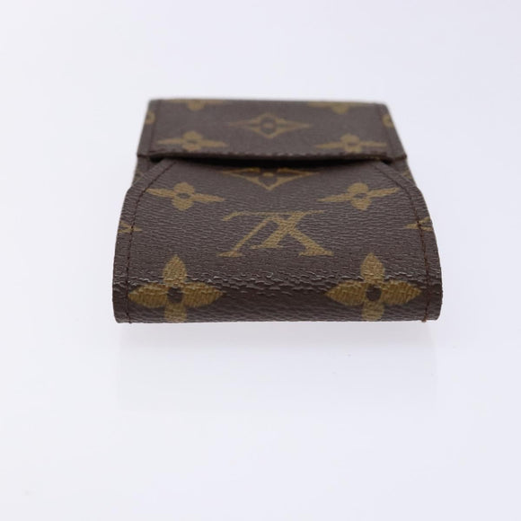 LOUIS VUITTON Monogram Etui Cigarette Cigarette Case M63024 LV Auth 139621