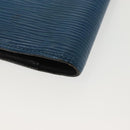 LOUIS VUITTON Epi Agenda PM Day Planner Cover Blue R20055 LV Auth 139624-16