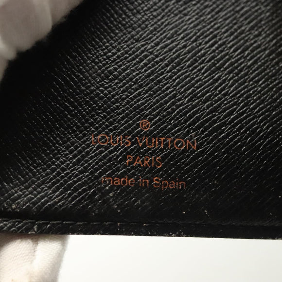 LOUIS VUITTON Epi Agenda PM Day Planner Cover Blue R20055 LV Auth 139624