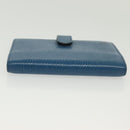 LOUIS VUITTON Epi Agenda PM Day Planner Cover Blue R20055 LV Auth 139624-4