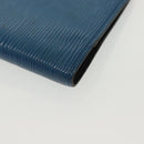 LOUIS VUITTON Epi Agenda PM Day Planner Cover Blue R20055 LV Auth 139624-7