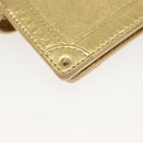 LOUIS VUITTON Suhari Agenda Partonaire PM Day Cover Gold R21048 Auth 139625-15