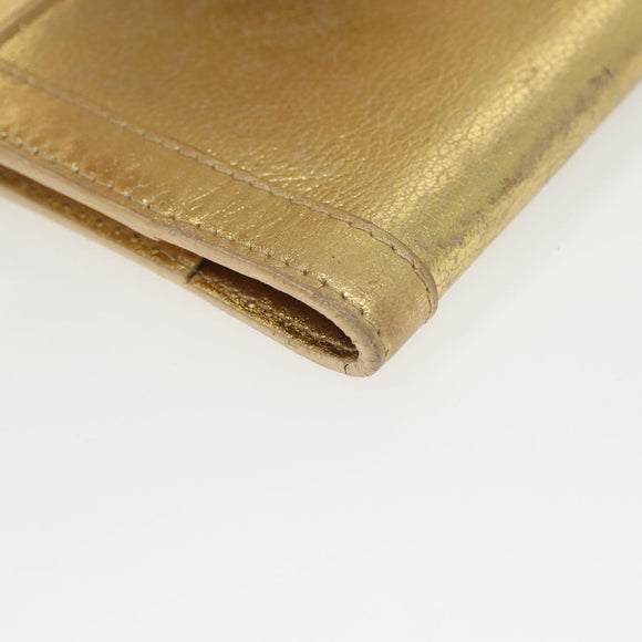 LOUIS VUITTON Suhari Agenda Partonaire PM Day Cover Gold R21048 Auth 139625