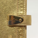 LOUIS VUITTON Suhari Agenda Partonaire PM Day Cover Gold R21048 Auth 139625-17