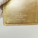 LOUIS VUITTON Suhari Agenda Partonaire PM Day Cover Gold R21048 Auth 139625-18