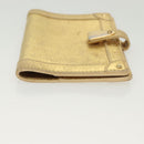LOUIS VUITTON Suhari Agenda Partonaire PM Day Cover Gold R21048 Auth 139625-6