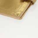LOUIS VUITTON Suhari Agenda Partonaire PM Day Cover Gold R21048 Auth 139625-14