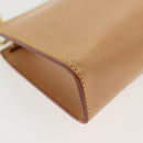 LOUIS VUITTON Nomad Cava Amble PM Pouch Leather Beige M92502 LV Auth 139626-15