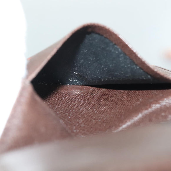 LOUIS VUITTON Damier Ebene Agenda Mini Day Planner Cover R20705 LV Auth 139627