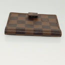 LOUIS VUITTON Damier Ebene Agenda Mini Day Planner Cover R20705 LV Auth 139627-4