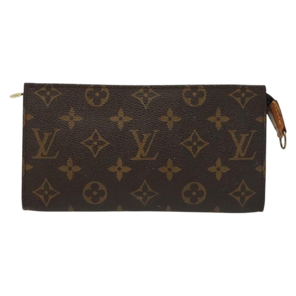 LOUIS VUITTON Monogram Bucket GM Accessory Pouch LV Auth 139629