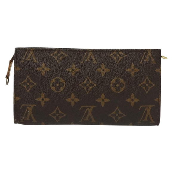 LOUIS VUITTON Monogram Bucket GM Accessory Pouch LV Auth 139629