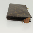 LOUIS VUITTON Monogram Bucket GM Accessory Pouch LV Auth 139629-3