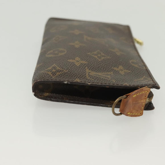 LOUIS VUITTON Monogram Bucket GM Accessory Pouch LV Auth 139629