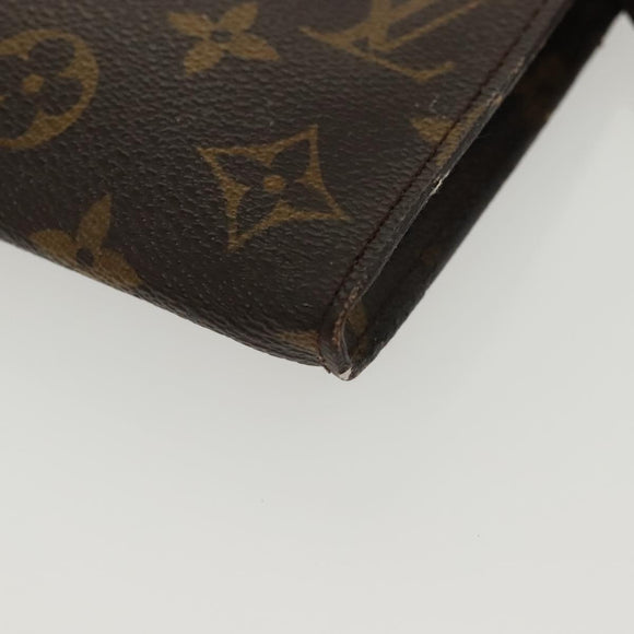 LOUIS VUITTON Monogram Bucket GM Accessory Pouch LV Auth 139629