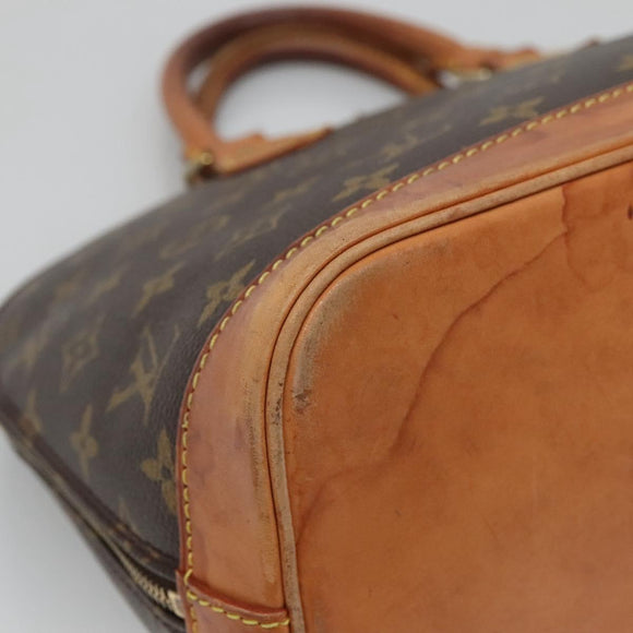LOUIS VUITTON Monogram Alma Hand Bag M51130 LV Auth 139632