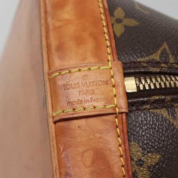 LOUIS VUITTON Monogram Alma Hand Bag M51130 LV Auth 139632