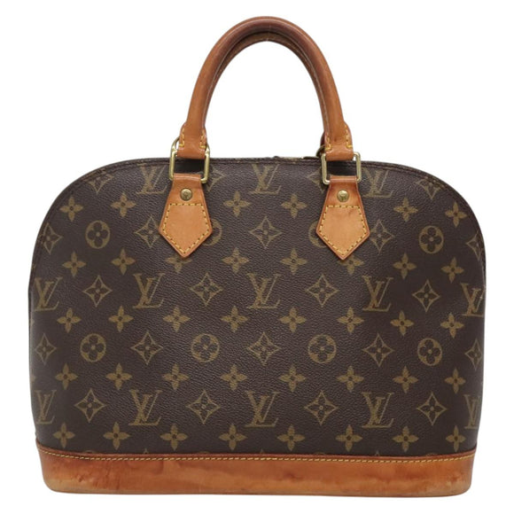 LOUIS VUITTON Monogram Alma Hand Bag M51130 LV Auth 139632