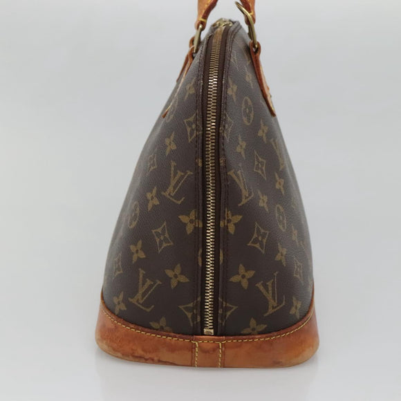 LOUIS VUITTON Monogram Alma Hand Bag M51130 LV Auth 139632