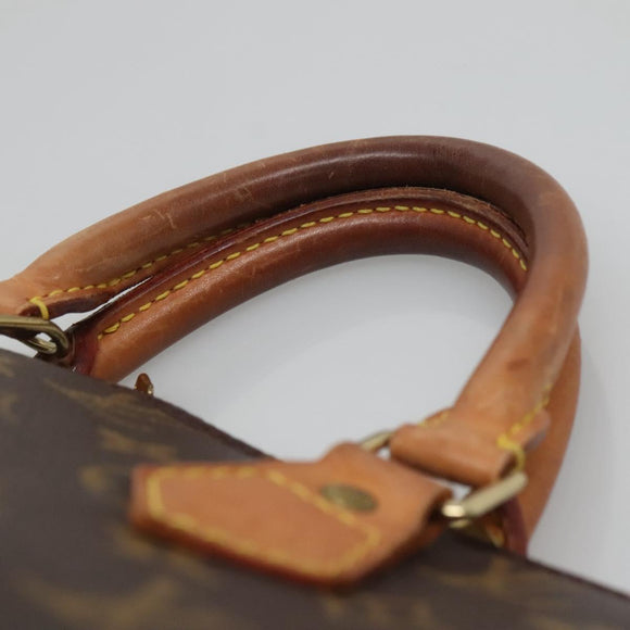 LOUIS VUITTON Monogram Alma Hand Bag M51130 LV Auth 139632