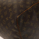 LOUIS VUITTON Monogram Keepall 55 Boston Bag M41424 LV Auth 139639-9
