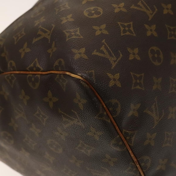 LOUIS VUITTON Monogram Keepall 55 Boston Bag M41424 LV Auth 139639