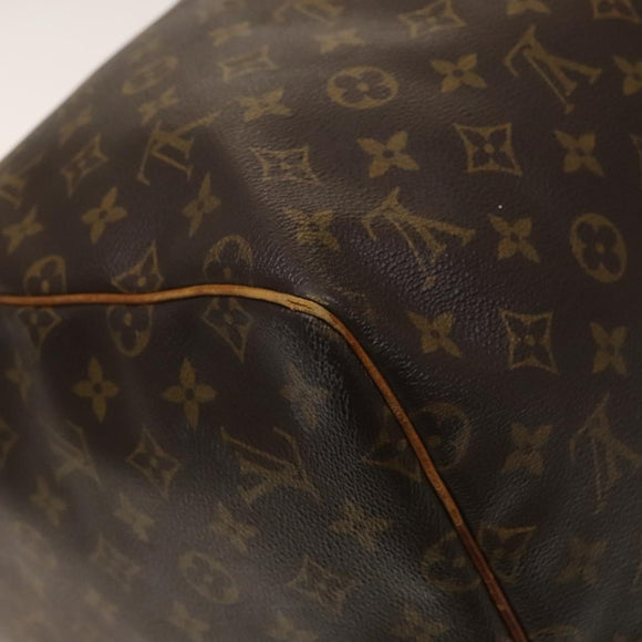 LOUIS VUITTON Monogram Keepall 55 Boston Bag M41424 LV Auth 139639