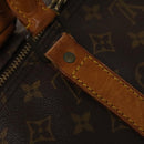 LOUIS VUITTON Monogram Keepall 55 Boston Bag M41424 LV Auth 139639-17
