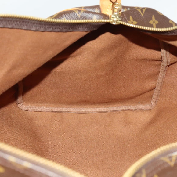 LOUIS VUITTON Monogram Keepall 55 Boston Bag M41424 LV Auth 139639