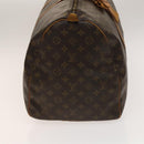 LOUIS VUITTON Monogram Keepall 55 Boston Bag M41424 LV Auth 139639-4